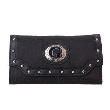 Black Signature Style Wallet - KW281